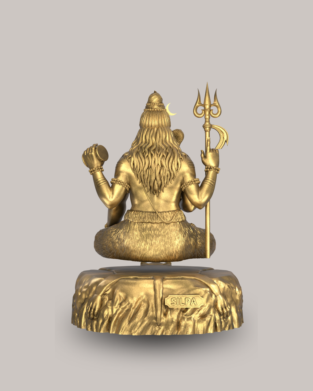 Levitating Shiva