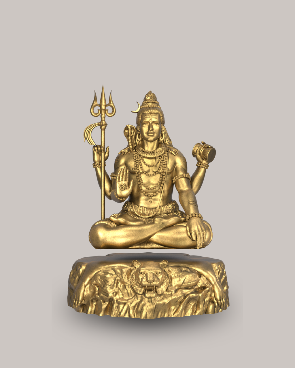 Levitating Shiva