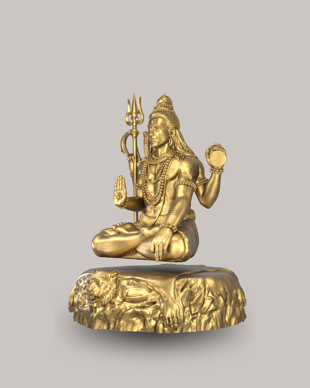 Levitating Shiva